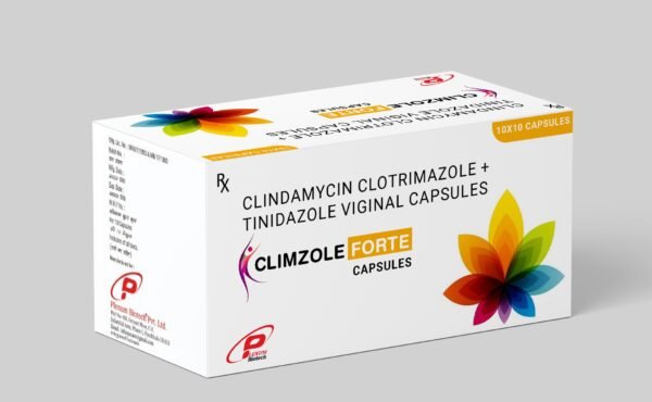Clindamycin Clotrimazole Metronidazole Softgel Capsules | Climzole Forte