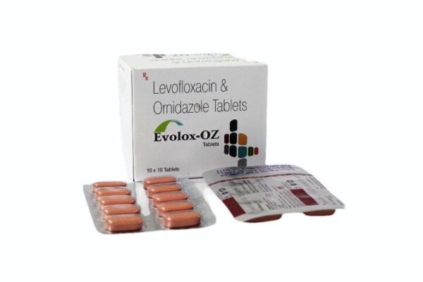 Levofloxacin Orindazole Tablet | Evolox-OZ