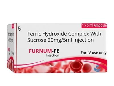 Ferric Hydroxide complex with Sucrose 20mg/5ml Injections