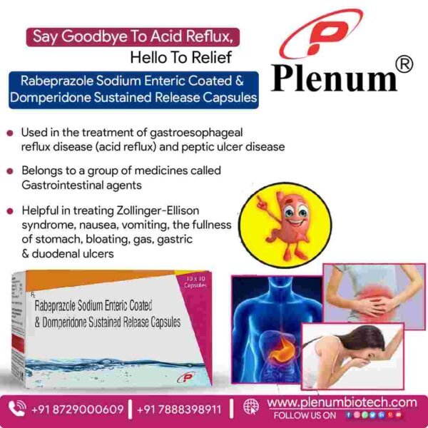 Rabeprazole Sodium and Domperidone SR Capsules | Jetrab-DSR Rabeprazole Sodium and Domperidone SR Capsules | Jetrab-DSR
