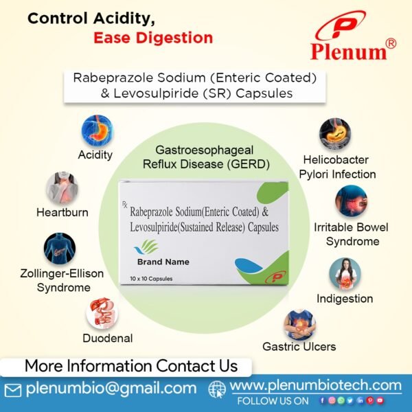 Rabeprazole Sodium Levosulpiride Capsules | Jetrab-LS
