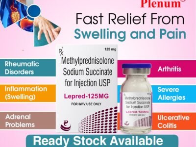 Methylprednisolone Sodium Succinate for Injection 125 Mg | Lepred 125