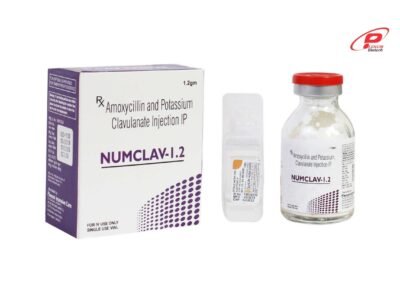 Amoxycillin 1000mg Clavulanic 200mg Injection | Numclav-1.2