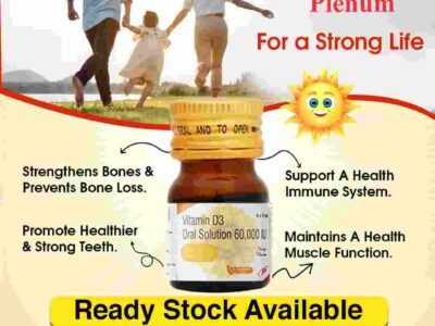 Vitamin D3 Oral Solution 60000 IU| Numrol-D3 Nano Shot