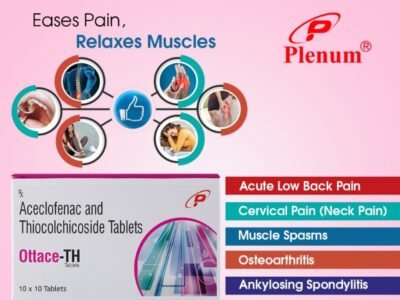 Aceclofenac 100mg Thiocolchicoside 4mg | Ottace-TH