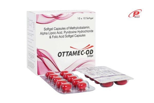 Methylcobalamin Alpha Lipoic Acid Folic Acid Vitamin B6 Capsules