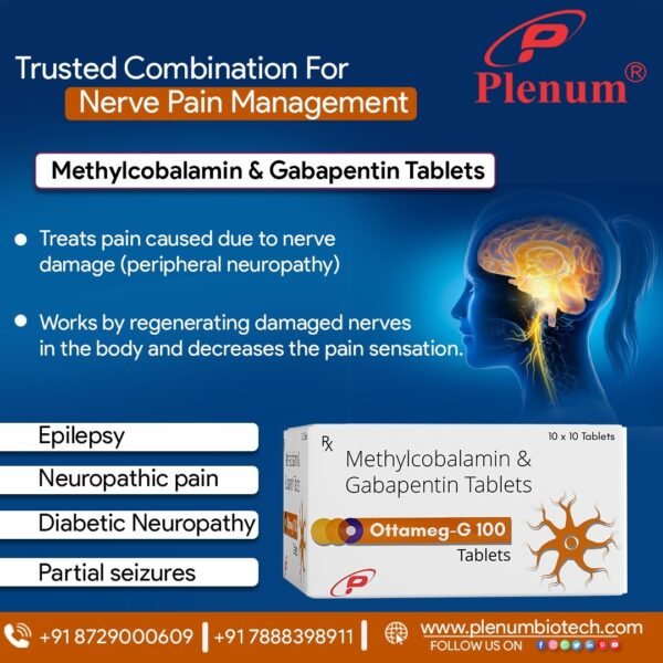 Gabapentin Methylcobalamin Tablet | Ottameg-G