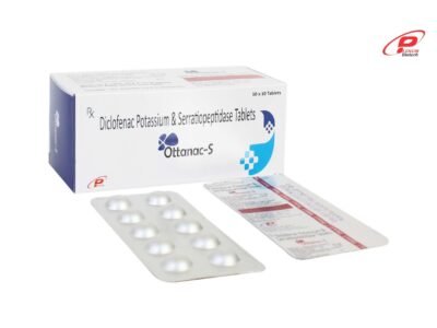 Diclofenac Potassium Serratiopeptidase Tablets