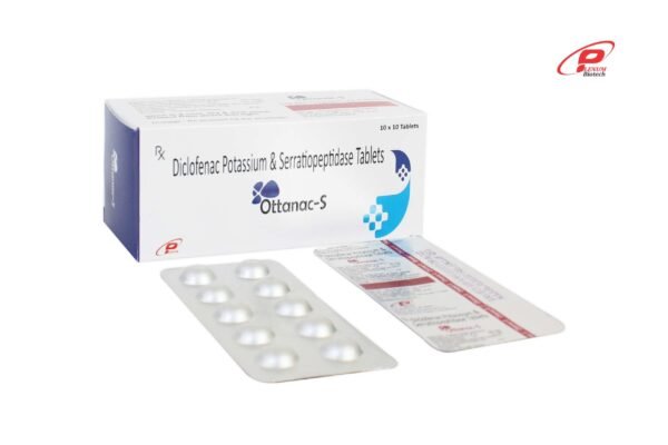 Diclofenac Potassium Serratiopeptidase Tablets