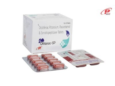Diclofenac Potassium Ip 50mg Paracetamol Ip 325mg Serratiopeptidase 10mg