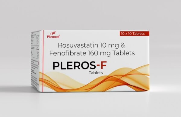 Rosuvastatin 10 mg Fenofibrate 160 mg | Pleros-F