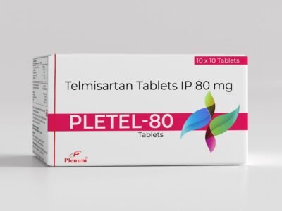Telmisartan 80 Mg Tablet | Pletel-80