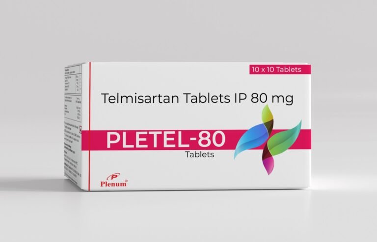 Telmisartan 80 Mg Tablet | Pletel-80