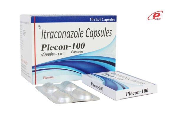Itraconazole Capsules | Plecon-100