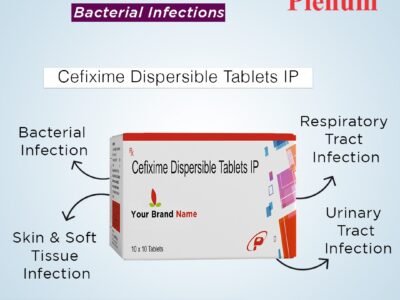 Cefixime Dispersible 200 mg Tablets | Plumcef-200