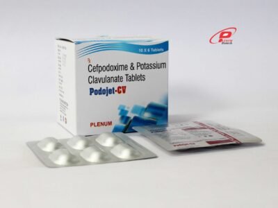 Cefpodoxime Potassium Clavunic Acid Tablet | Podojet-CV