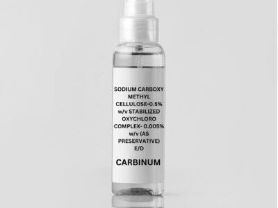 Sodium Carboxy Methyl Cellulose 0.5% Stabilized Oxychloro Complex 0.005% W/v Eye Drop | Carbinum