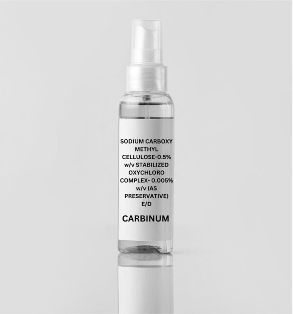 Sodium Carboxy Methyl Cellulose 0.5% Stabilized Oxychloro Complex 0.005% W/v Eye Drop | Carbinum