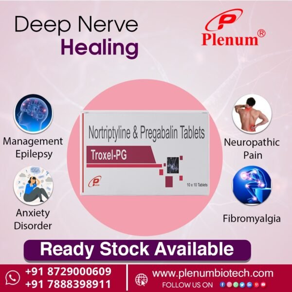 Nortriptyline Pregabalin Tablets | Troxel PG