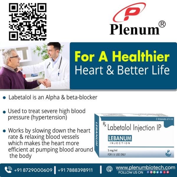 Labetalol Injection | Lebanum
