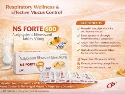 Acetylcysteine ​​Effervescent Tablets | NS Forte 600
