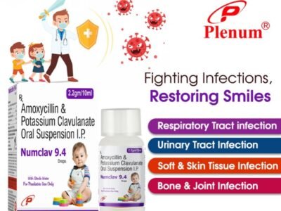 Amoxycillin Clavulanic Acid Syrup | Numclav 9.4 Dry Syrup