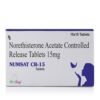 Norethisterone Acetate Controlled Release Tablets | Numsat CR 15