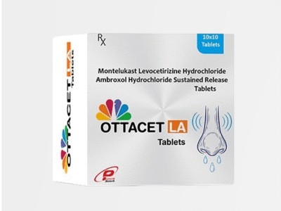 Ambroxol Hydrochloride Montelukast Levocetirizine | Ottacet LA