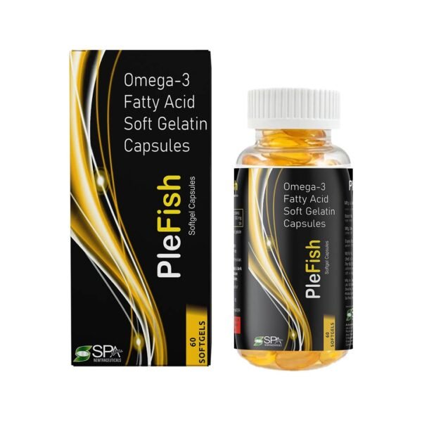Omega 3 fatty Acid Capsule 1000 mg | Plefish Omega 3 fatty Acid Capsule 1000 mg | Plefish