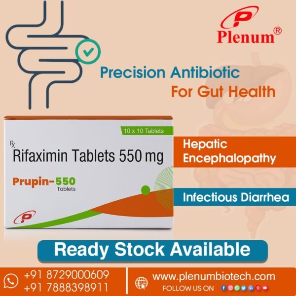 Rifaximin Tablet | Prupin 550 Rifaximin Tablet | Prupin 550