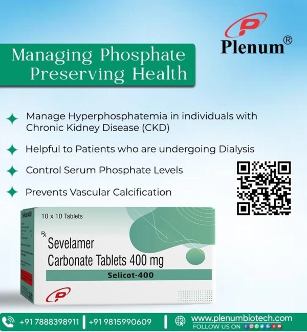 Sevelamer Carbonate 400 Mg | Selicot 400 Sevelamer Carbonate 400 Mg | Selicot 400