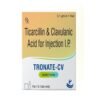 Ticarcillin Clavulanic Acid For Injection | Tronate Cv