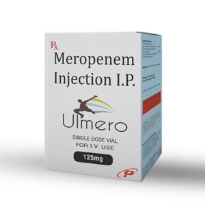 Meropenem Injection 125 Buy Meropenem 125 mg Injection | Ulmero 125 Injection
