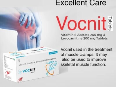 Vitamin E Acetate Levocarnitine Tablets | Vocnit Tablets