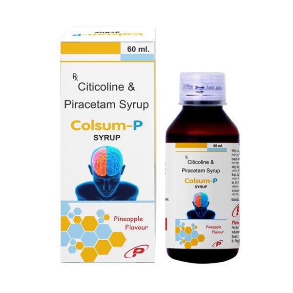 Citicoline and Piracetam Syrup | Colsum P Citicoline and Piracetam Syrup | Colsum P
