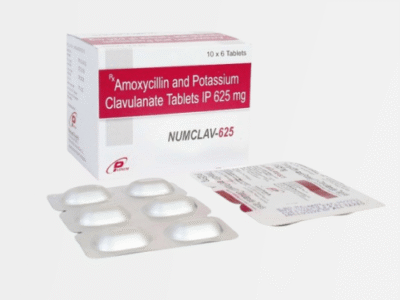 Amoxicillin Potassium Clavulanic Acid Tablets | Numclav 625