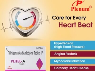 Telmisartan Amlodipine Tablet | Plitel-A Tablet