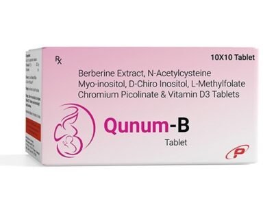 Berberine Myo-Inositol and Vitamin D3 | Qunum B Tablets