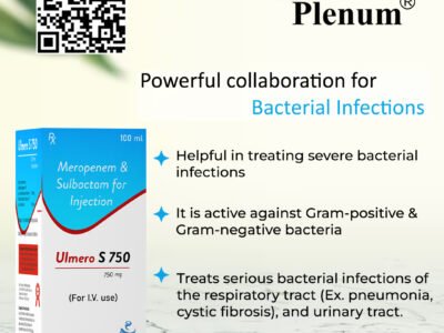 Meropenem Sulbactam Injection | Ulmero S 750