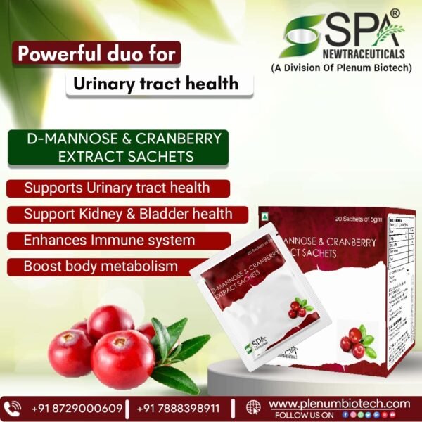 D-Mannose Cranberry Extract Sachets | Cranarin Sachets