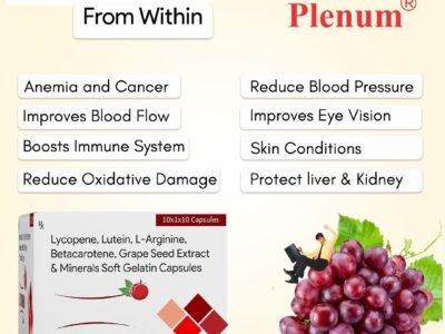 Lycopene Lutein L-Arginine Betacarotene Grape Seed Extract Essential Minerals