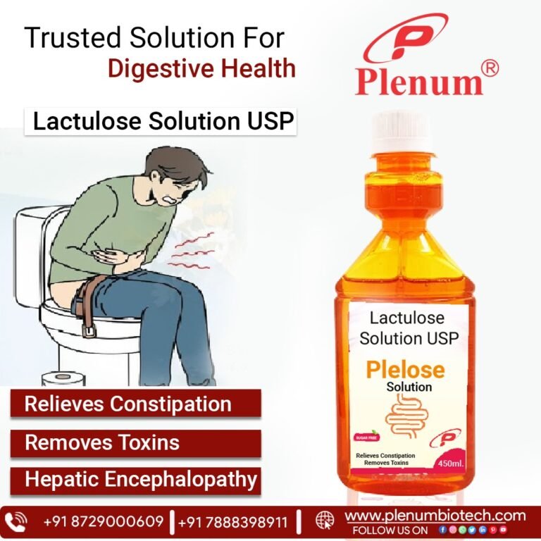 Lactulose Solution USP | Plelose Solution