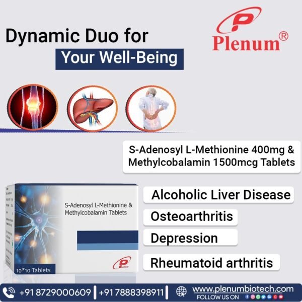 S-Adenosyl L-Methionine Methylcobalamin | Adenome Tablets