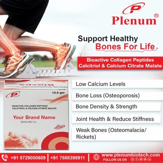 Bioactive Collagen Peptides Calcitrol & Calcium Citrate Maleate