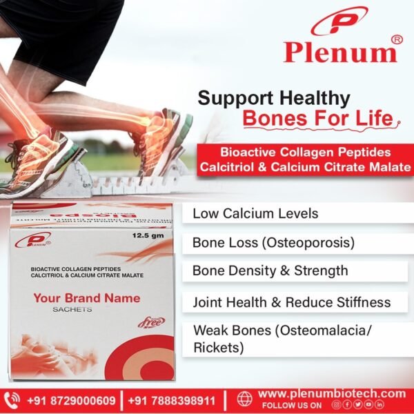 Bioactive Collagen Peptides Calcitrol & Calcium Citrate Maleate