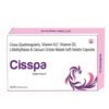 Cissus Quadrangularis Vitamin K2-7 Vitamin D3 L-Methylfolate & Calcium Citrate Malate | Cisspa Softgel Capsules