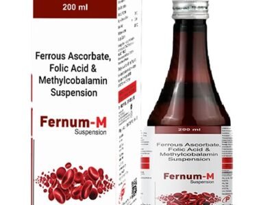 Ferrous Ascorbate Folic Acid Methylcobalamin Suspension | Fernum M Suspension
