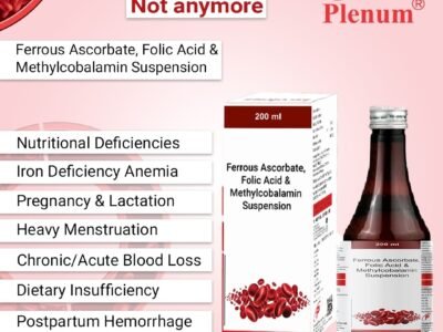 Ferrous Ascorbate Folic Acid Methylcobalamin Suspension | Fernum M Suspension