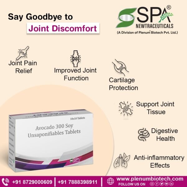 Avocado 300 Soy Unsaponifiables Tablets | Spacart