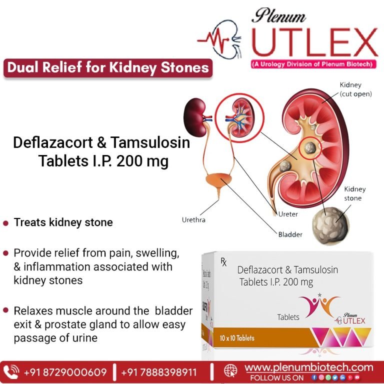 Deflazacort Tamsulosin Tablets | Buldef-TM Tablet